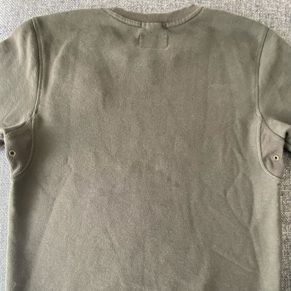 REI The CO-OP 80th Anniversary Staff Edition Army Green Sweatshirt Sz.M - Picture 3 of 4